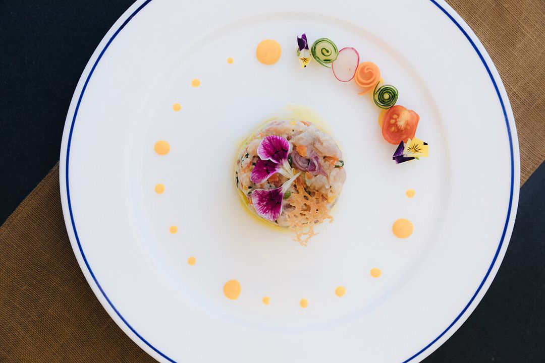 Daily menus feature local and regional ingredients
